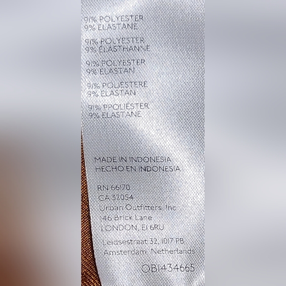 FREE People Who’s That Mini Skirt Size XS, Color Carmel - Picture 4 of 4